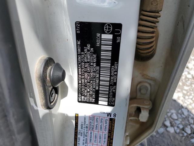 2021 TOYOTA C-HR XLE - NMTKHMBX1MR134388