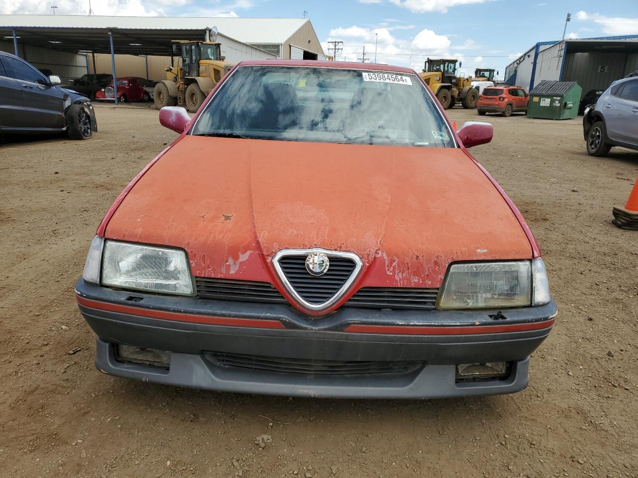 zarea33e6m6221896 ZAREA33E6M6221896 1991 Alfa Romeo 164 Sport