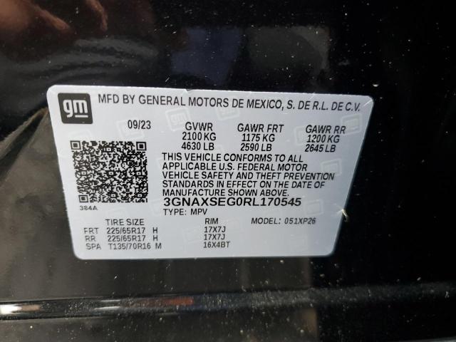 3GNAXSEG0RL170545 2024 CHEVROLET EQUINOX - Image 13