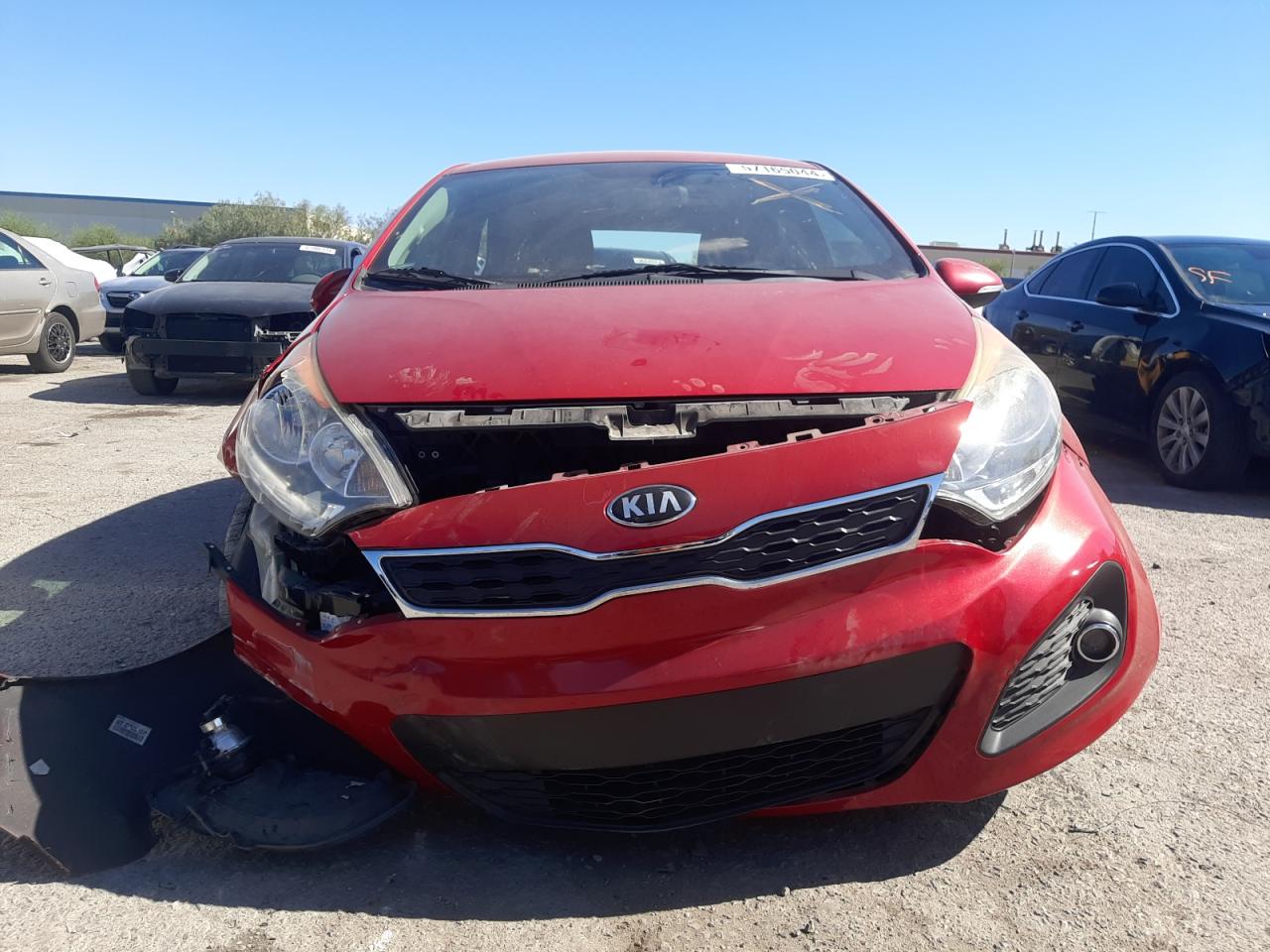 KNADN5A33E6359076 2014 Kia Rio Ex