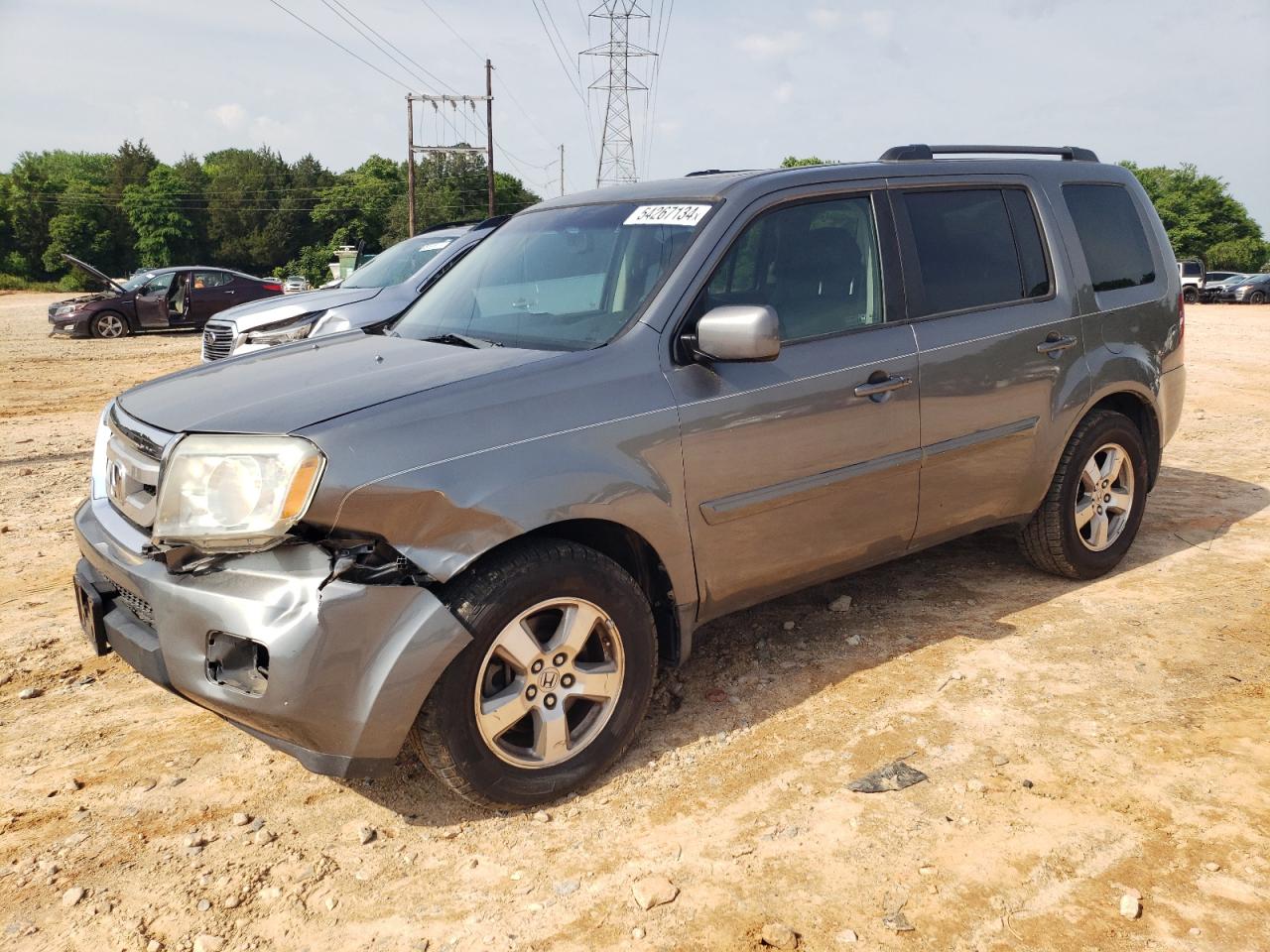 5FNYF38539B017036 2009 Honda Pilot Exl