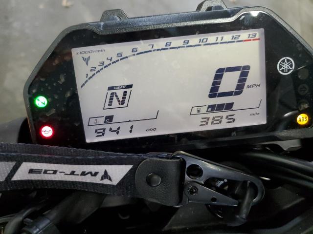 2023 YAMAHA MT-03 MH3RH20Y1PK010800