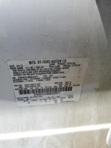 2011 Ford Flex Sel VIN: 2FMGK5CC8BBD30977 Lot: 53346674