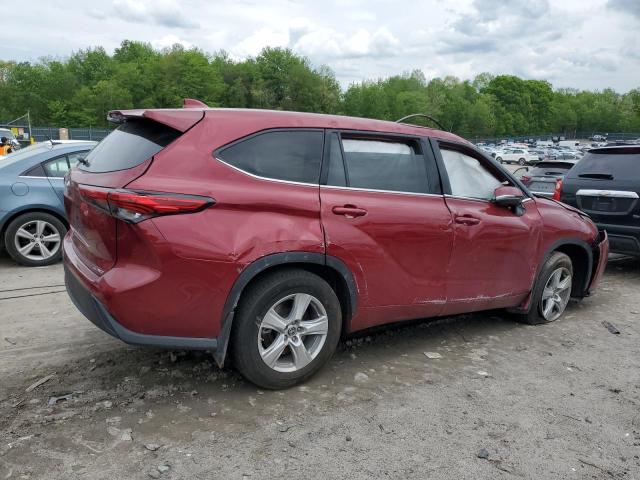 VIN 5TDBZRBH0MS542241 2021 Toyota Highlander, L no.3