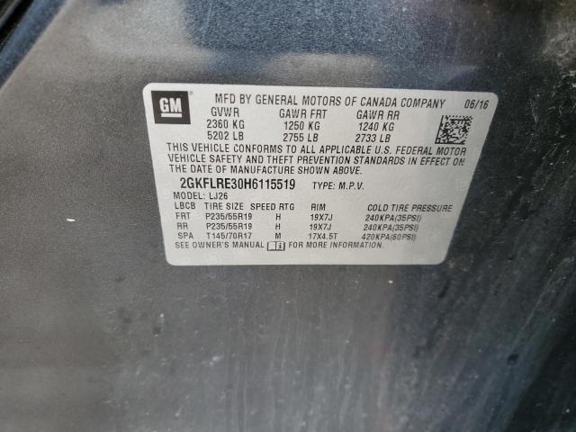 2017 GMC TERRAIN DE - 2GKFLRE30H6115519