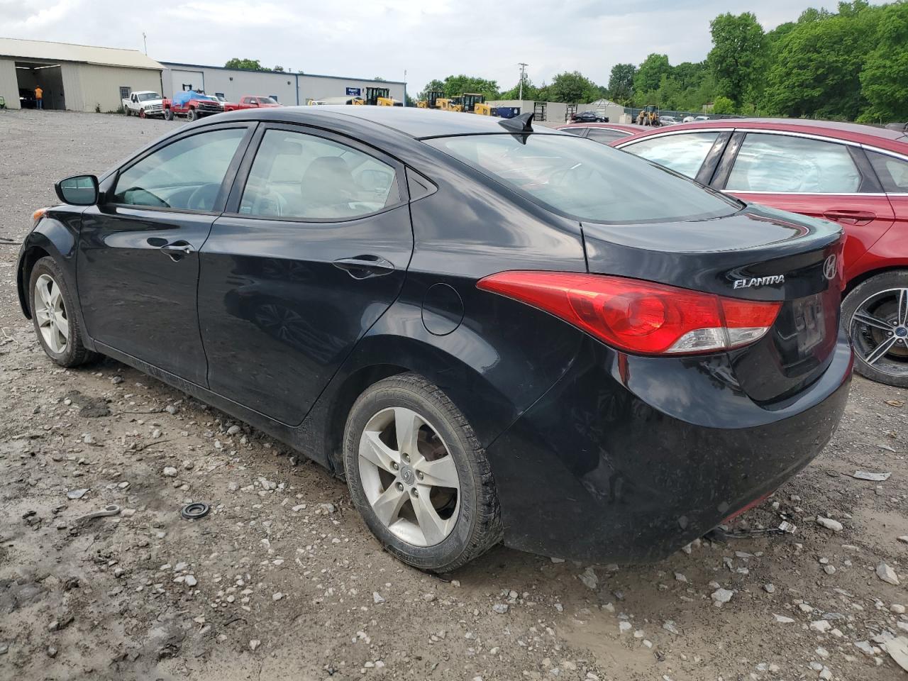 2013 Hyundai Elantra Gls vin: KMHDH4AE5DU716589