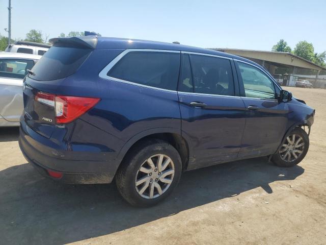 VIN 5FNYF6H14KB060174 2019 Honda Pilot, LX no.3