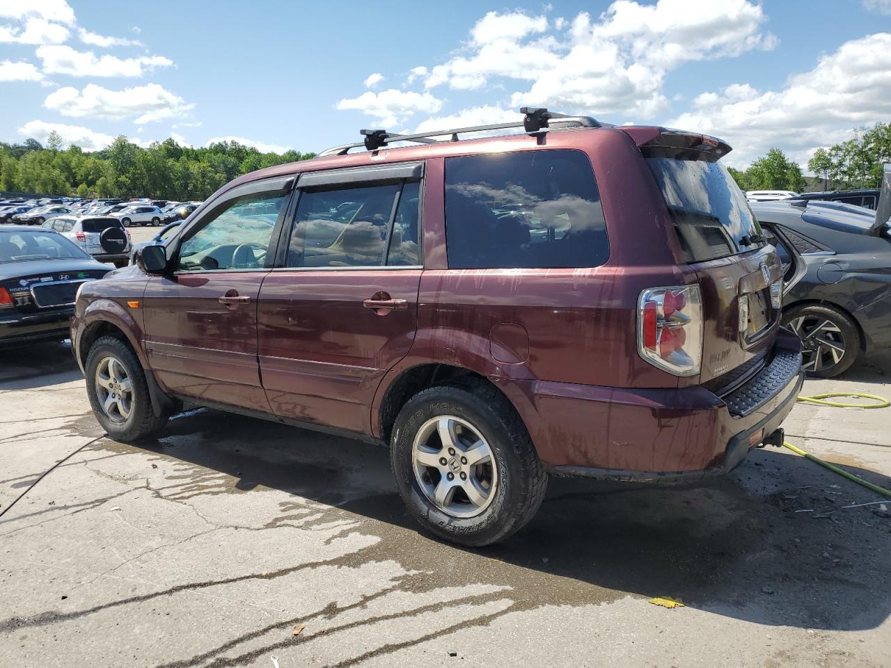 2HKYF18587H535386 2007 Honda Pilot Exl