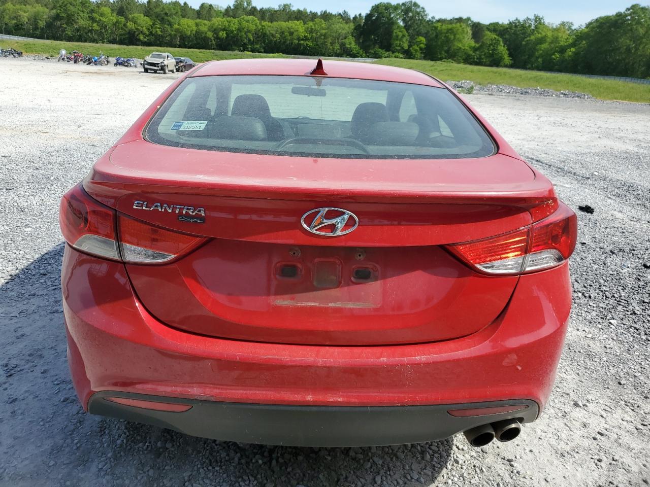 KMHDH6AE3DU001869 2013 Hyundai Elantra Coupe Gs