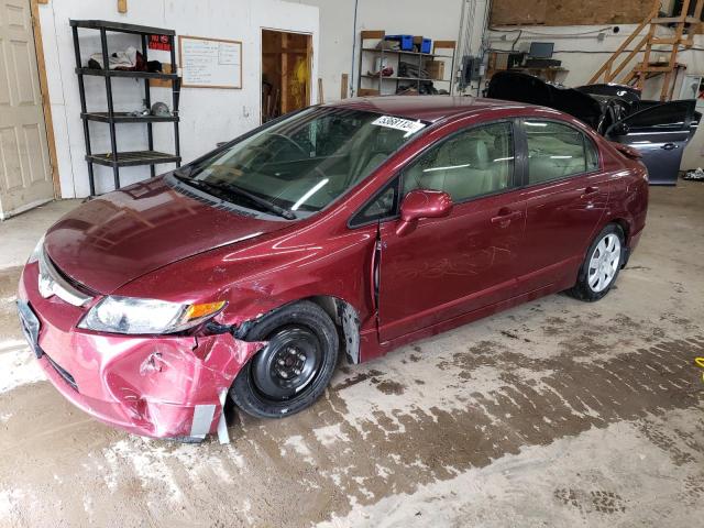 2008 Honda Civic Lx VIN: 1HGFA16528L059269 Lot: 53681134