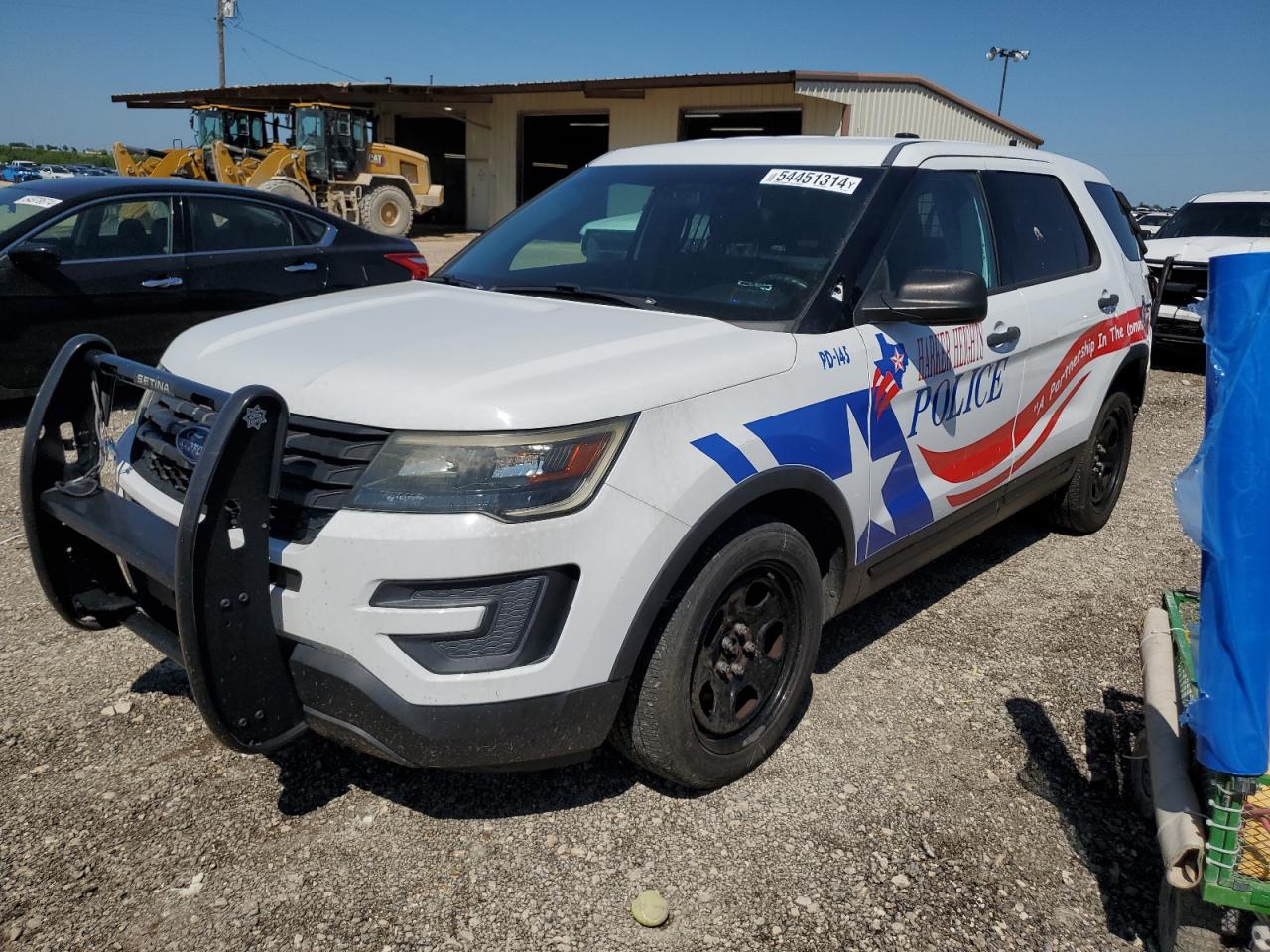 1FM5K8AR0HGB55531 2017 Ford Explorer Police Interceptor