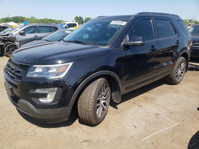 2017 Ford Explorer Sport VIN: 1FM5K8GT0HGE07409 Lot: 55808884