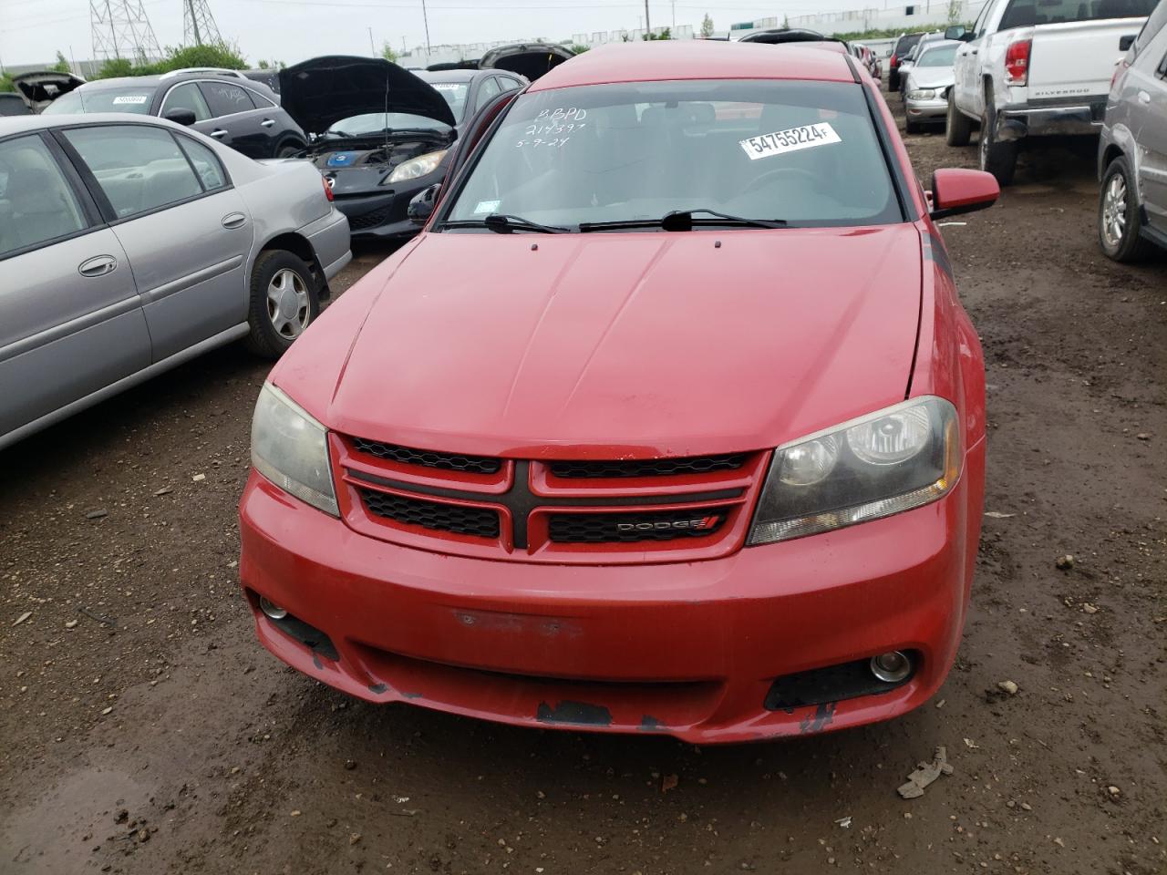 1C3CDZBG5EN214397 2014 Dodge Avenger R/T