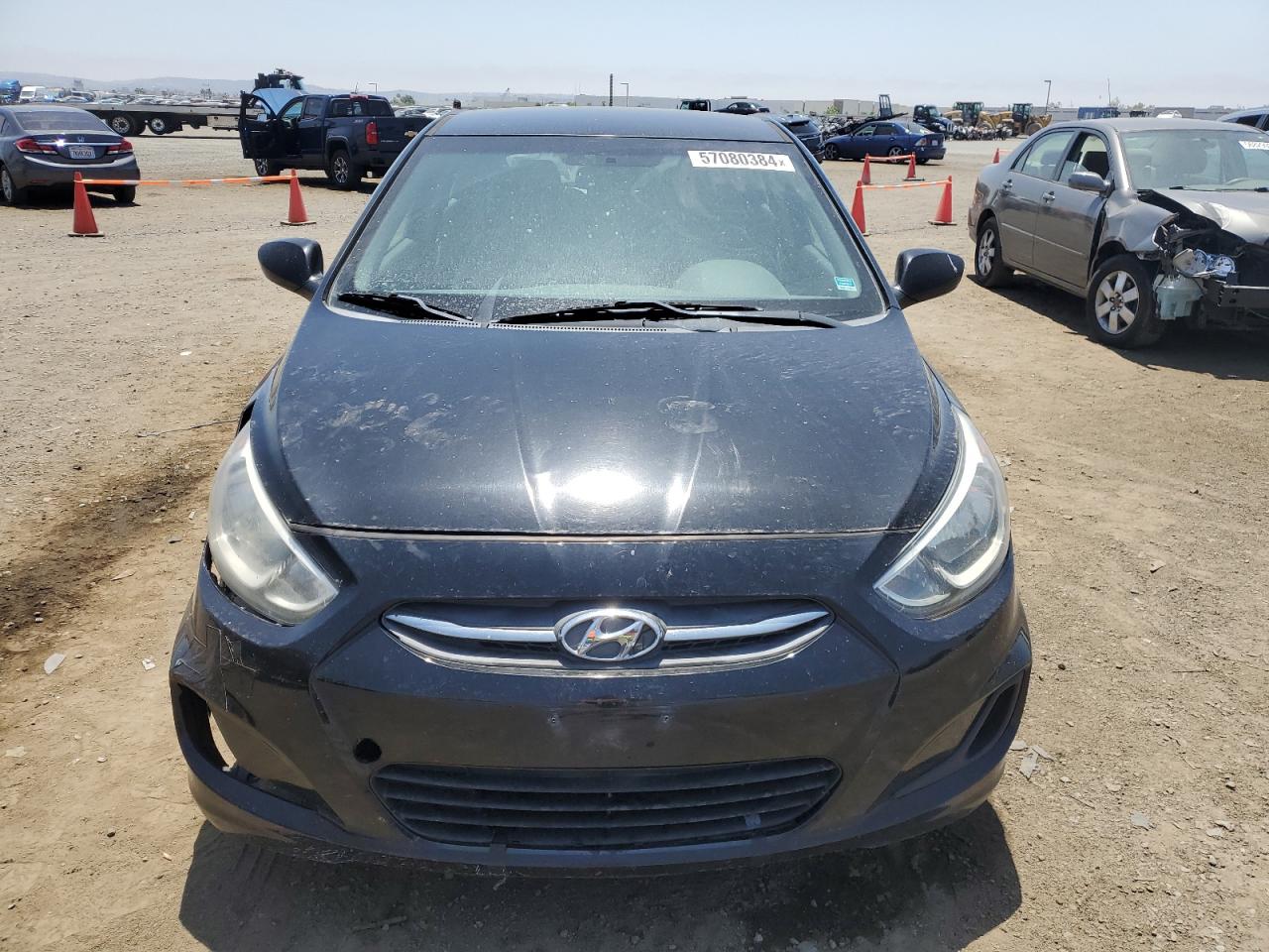 Lot #2852861228 2017 HYUNDAI ACCENT SE