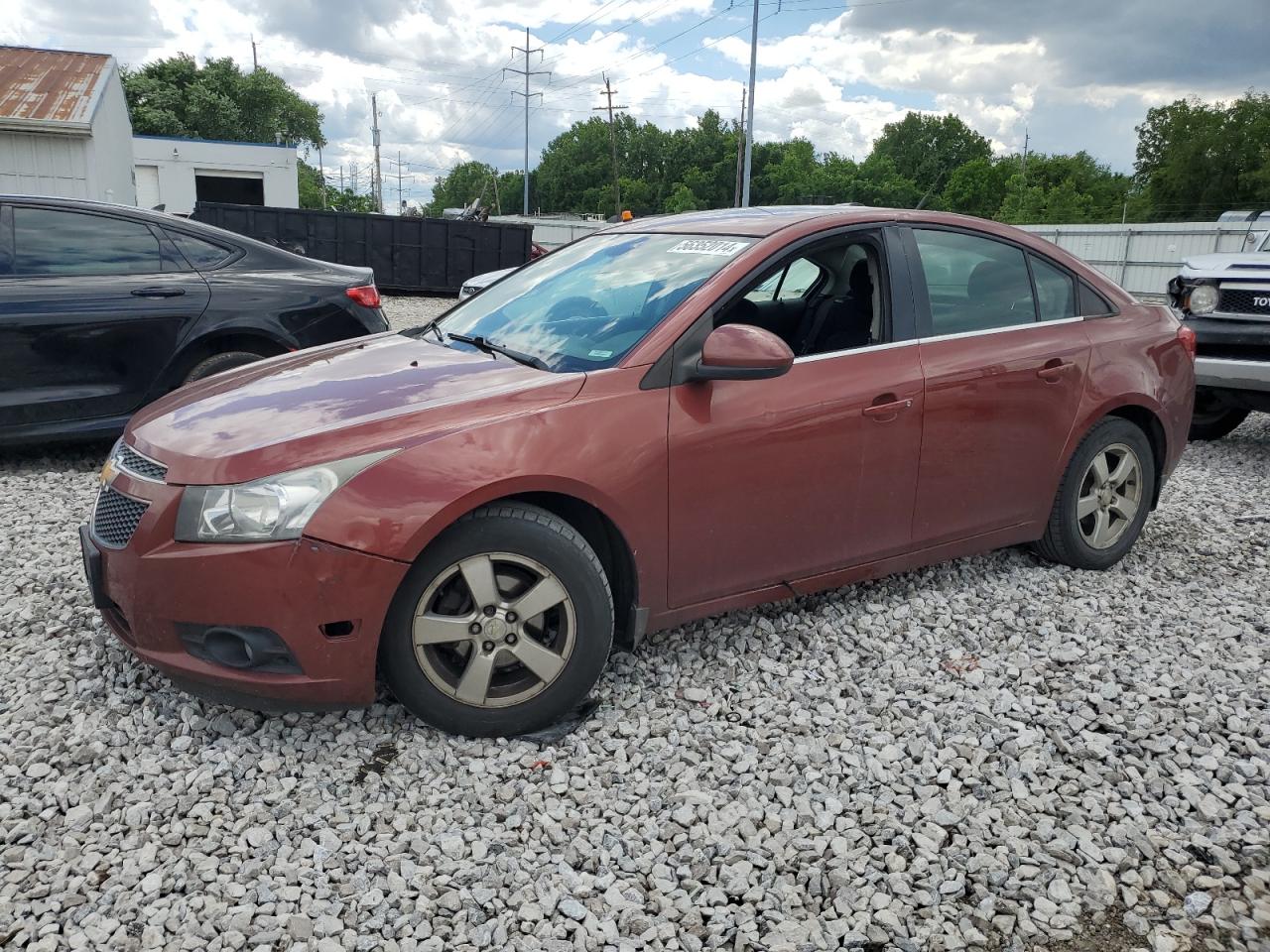 2012 Chevrolet Cruze Lt vin: 1G1PF5SC1C7397272