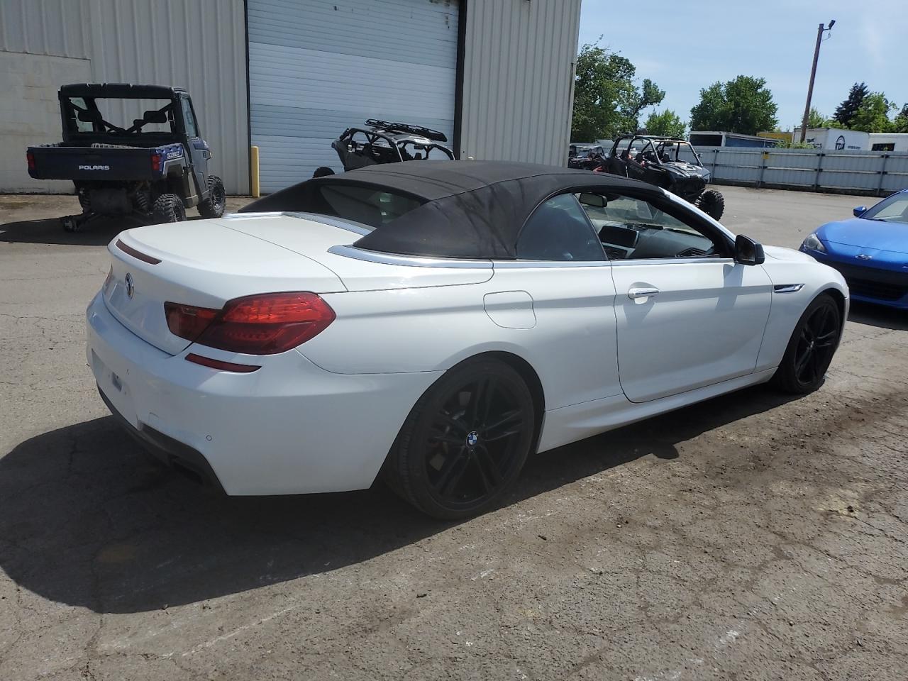 2012 BMW 650 I vin: WBALZ3C50CDL73187