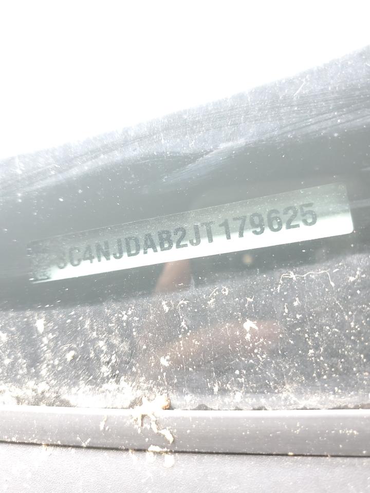 3C4NJDAB2JT179625 2018 Jeep Compass Sport