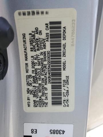 2010 Toyota Corolla Base VIN: 1NXBU4EE5AZ203030 Lot: 55133084