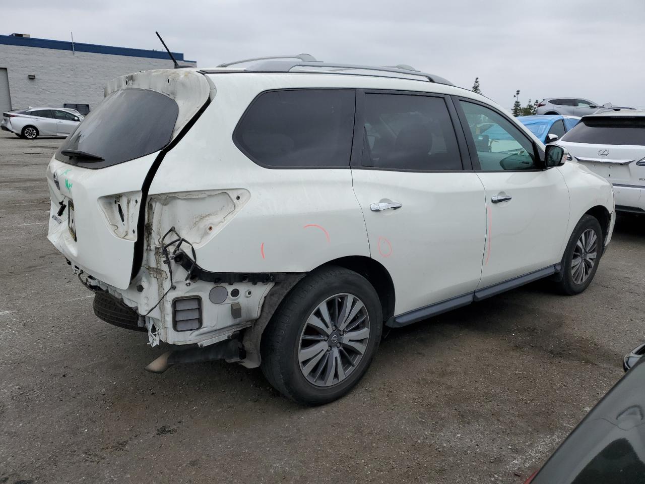 2017 Nissan Pathfinder S vin: 5N1DR2MN7HC699237