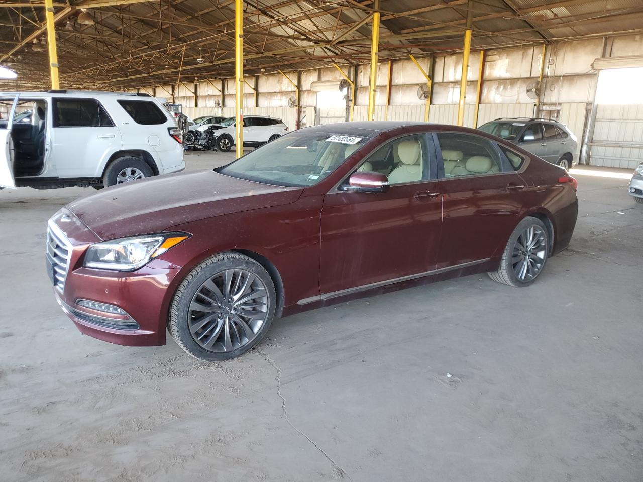 KMHGN4JF0FU028937 2015 Hyundai Genesis 5.0L