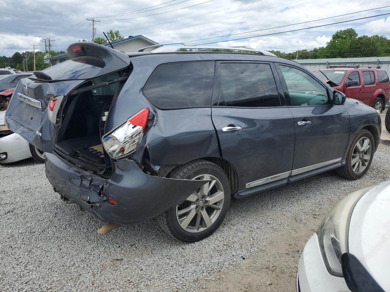 2014 Nissan Pathfinder S vin: 5N1AR2MN7EC626111