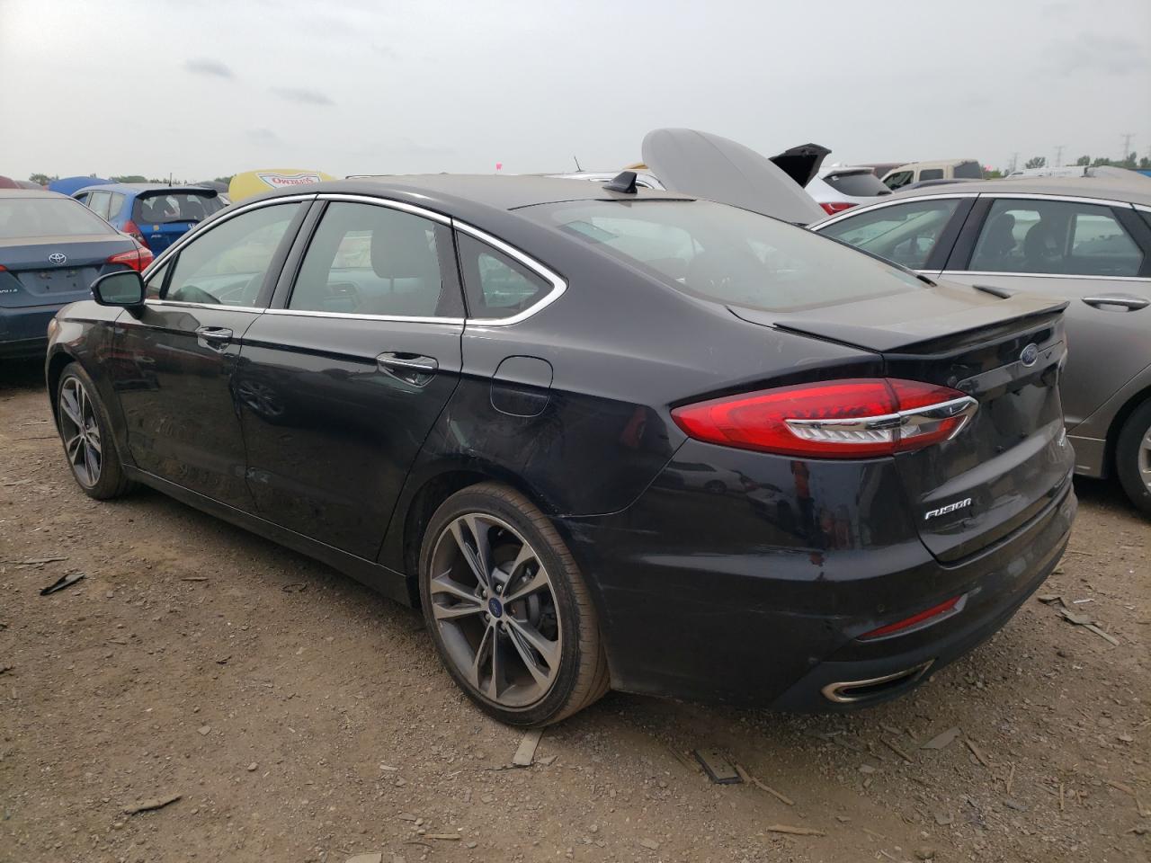 2019 Ford Fusion Titanium vin: 3FA6P0K91KR119900