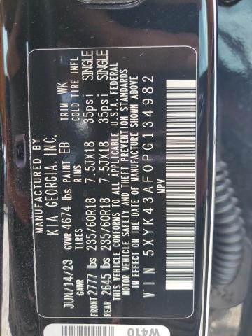 2023 KIA SPORTAGE S - 5XYK43AF0PG134982