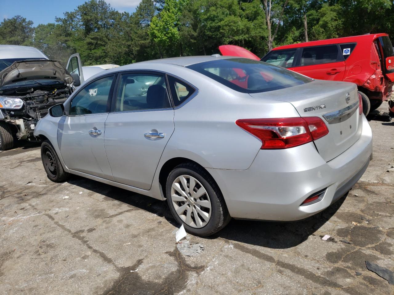 2017 Nissan Sentra S vin: 3N1AB7APXHL656968