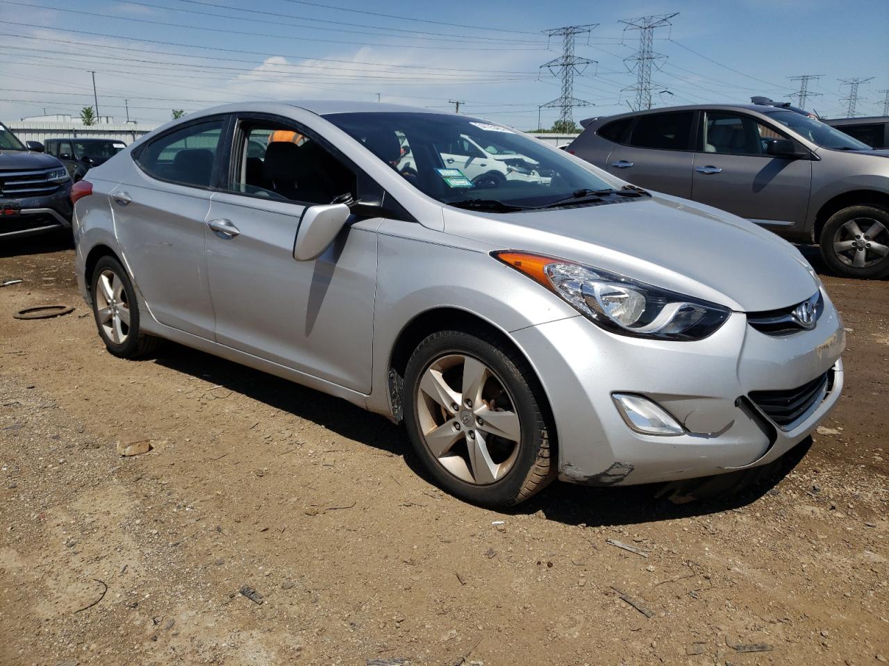 KMHDH4AE7DU653804 2013 Hyundai Elantra Gls