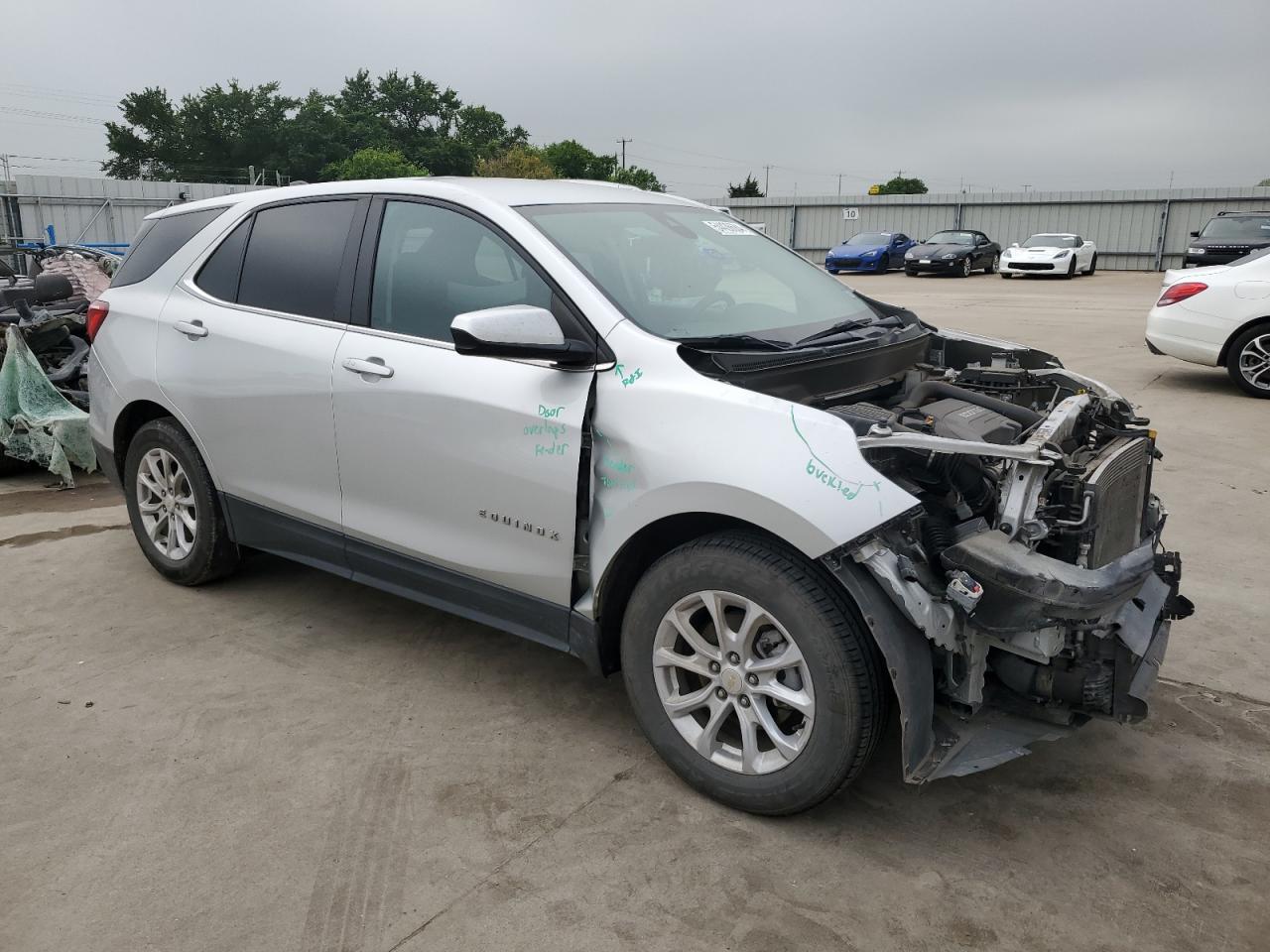 2021 Chevrolet Equinox Lt vin: 3GNAXKEV3MS134667