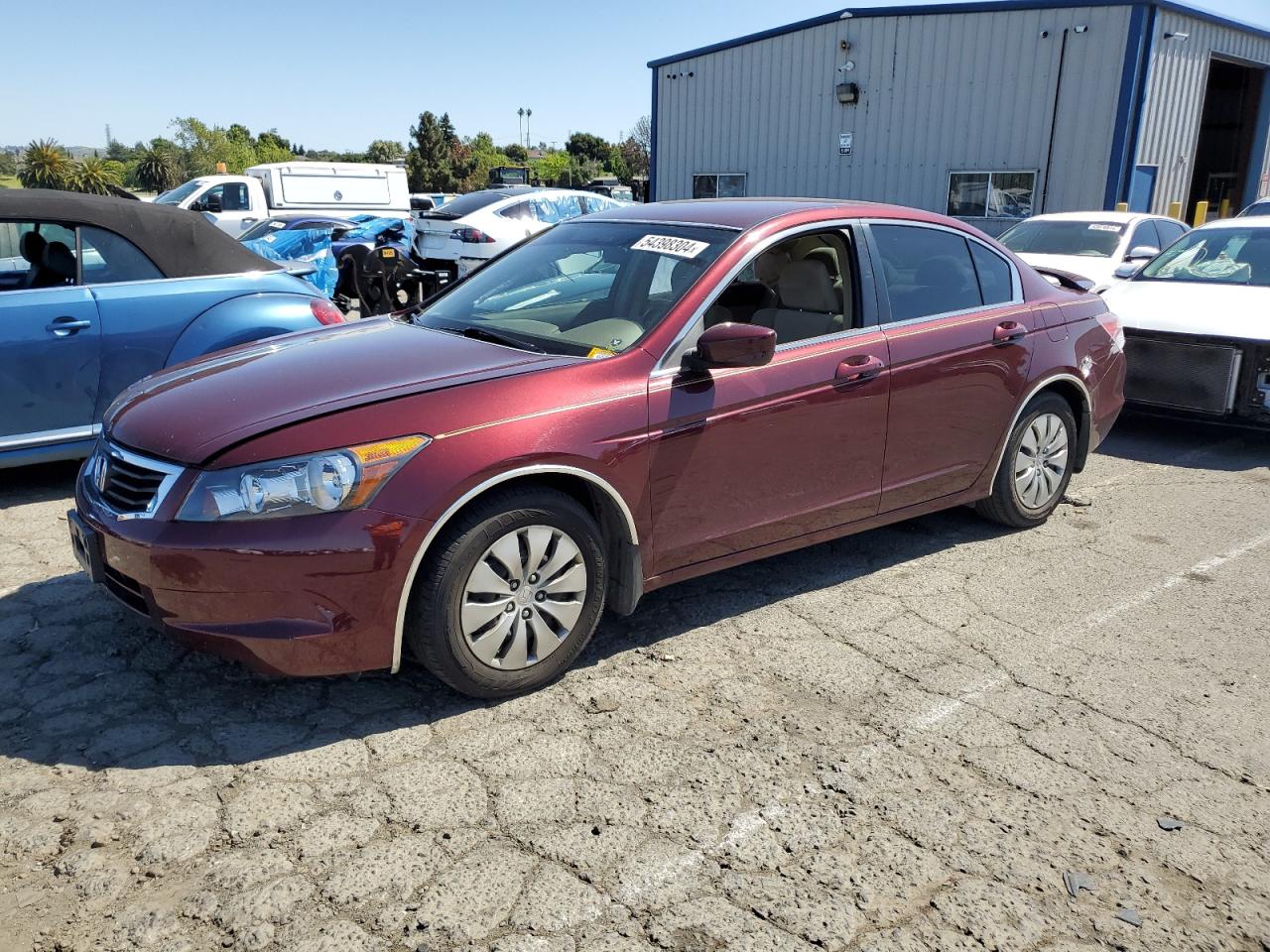 1HGCP26389A140862 2009 Honda Accord Lx