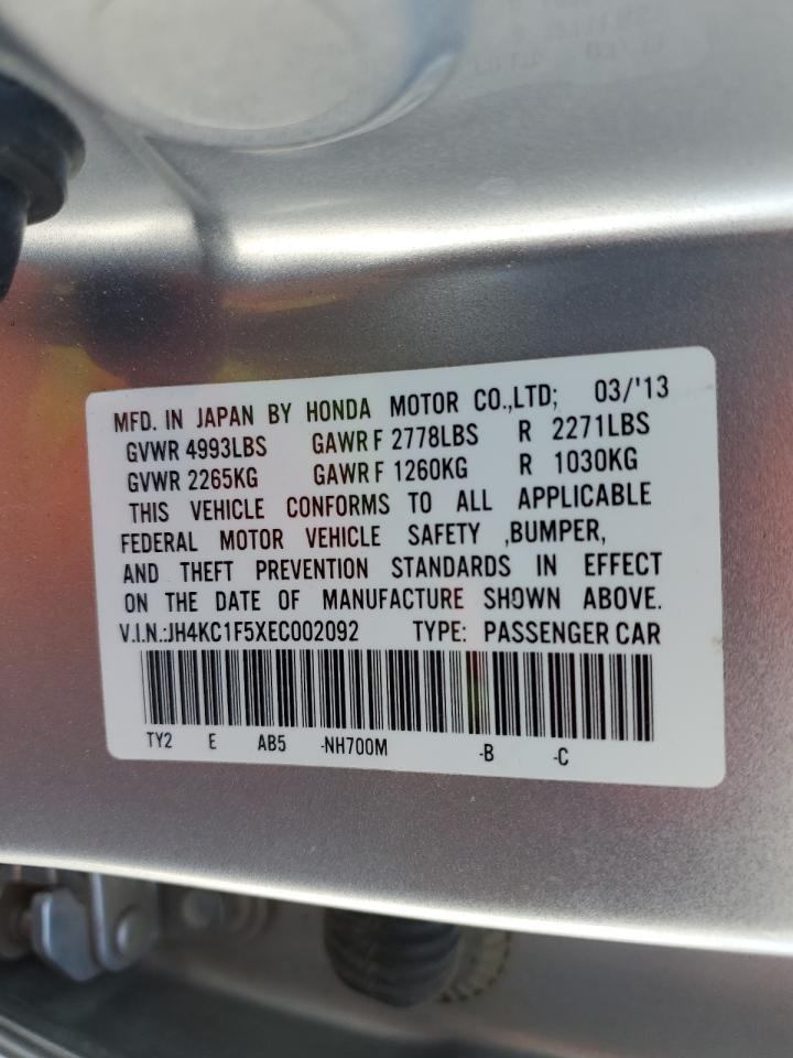 JH4KC1F5XEC002092 2014 Acura Rlx Tech