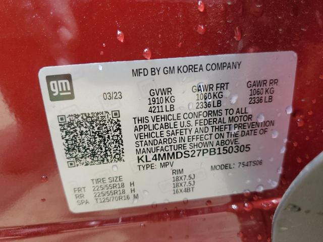 2023 Buick Encore Gx Select VIN: KL4MMDS27PB150305 Lot: 55860984