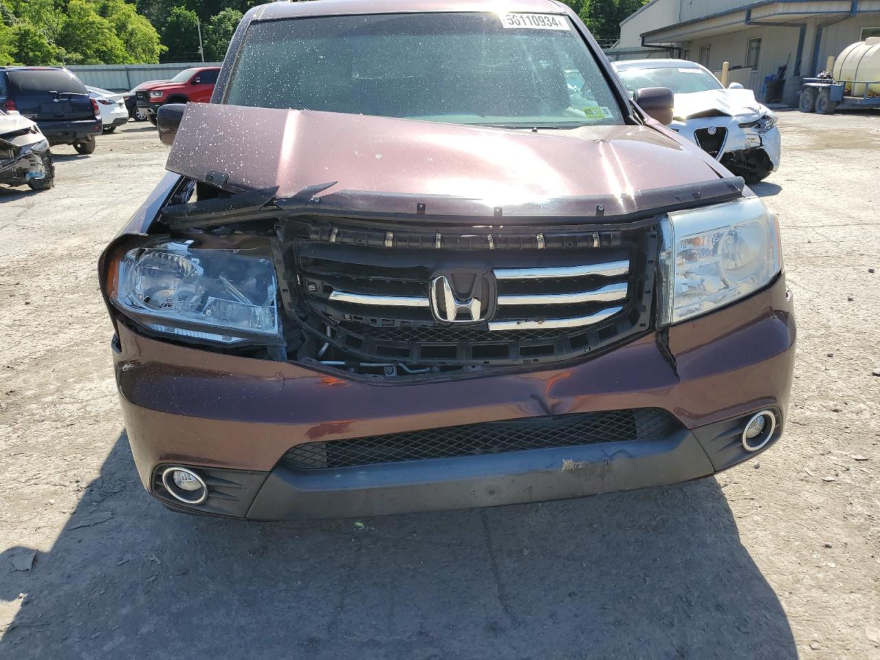 5FNYF4H54DB021689 2013 Honda Pilot Exl