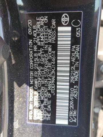 2021 TOYOTA COROLLA LE - JTDEPMAE3MJ144614