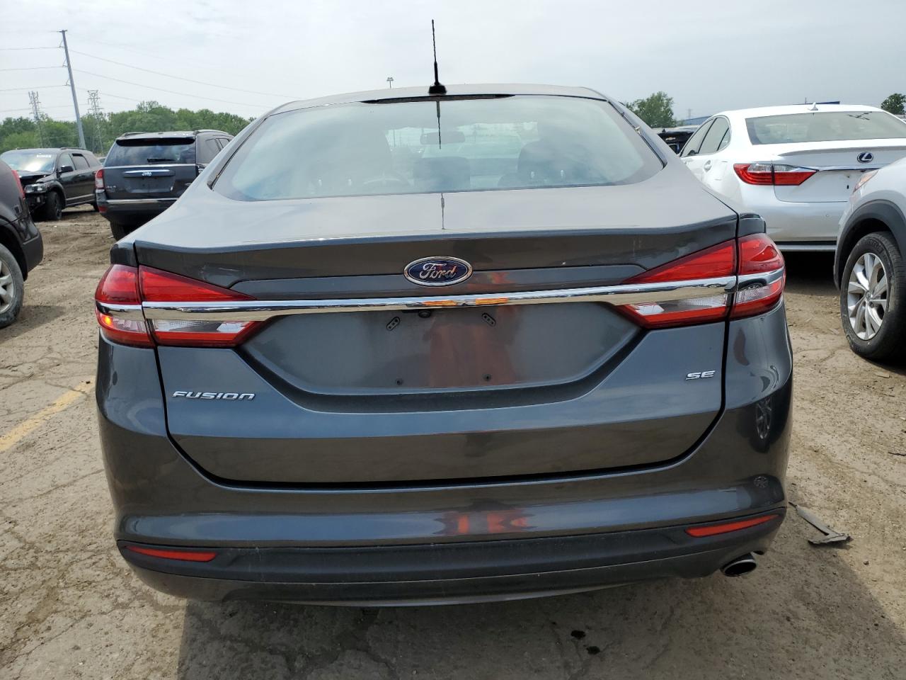 2017 Ford Fusion Se vin: 3FA6P0H79HR282633