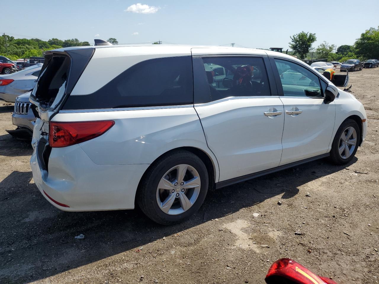 5FNRL6H78LB007173 2020 Honda Odyssey Exl