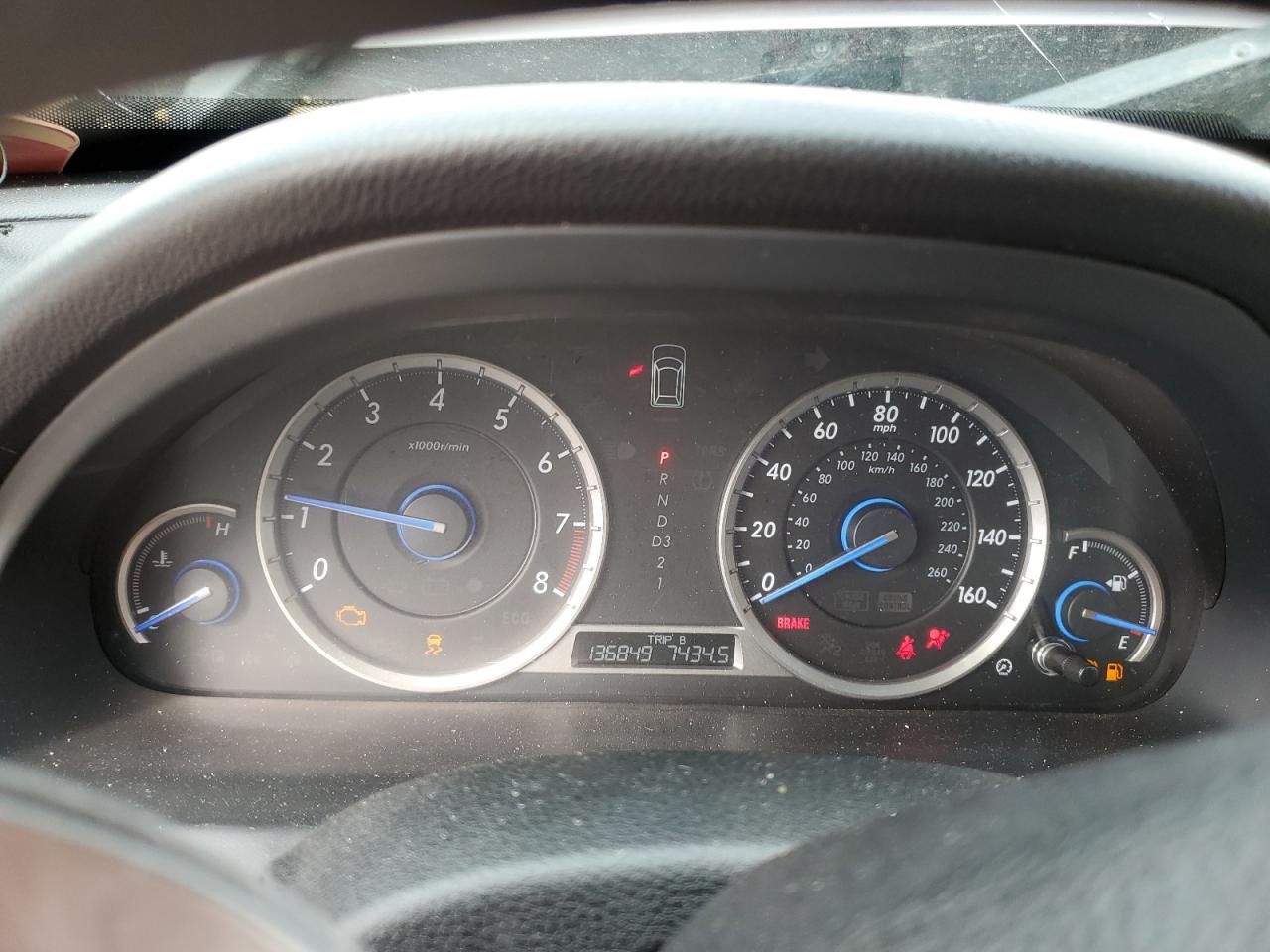 5J6TF3H30EL000544 2014 Honda Crosstour Ex