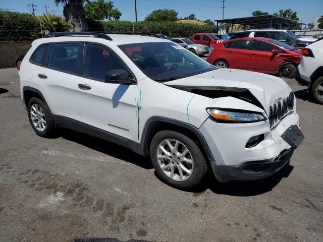 2016 Jeep Cherokee Sport VIN: 1C4PJLABXGW127925 Lot: 55495514