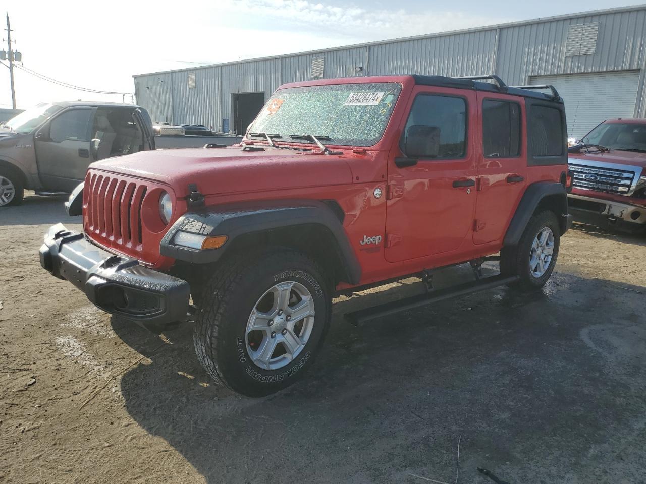 1C4HJXDG1KW518392 2019 Jeep Wrangler Unlimited Sport