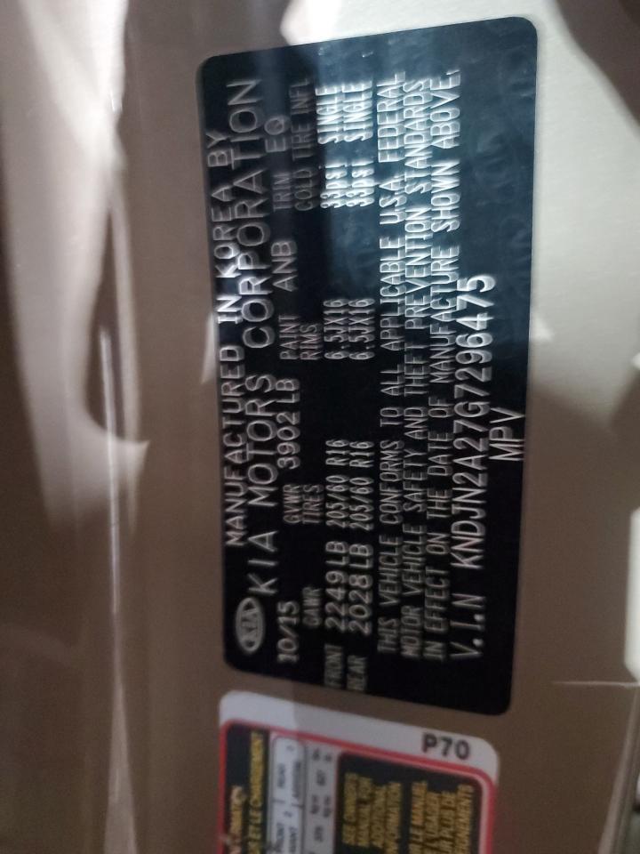 KNDJN2A27G7296475 2016 Kia Soul