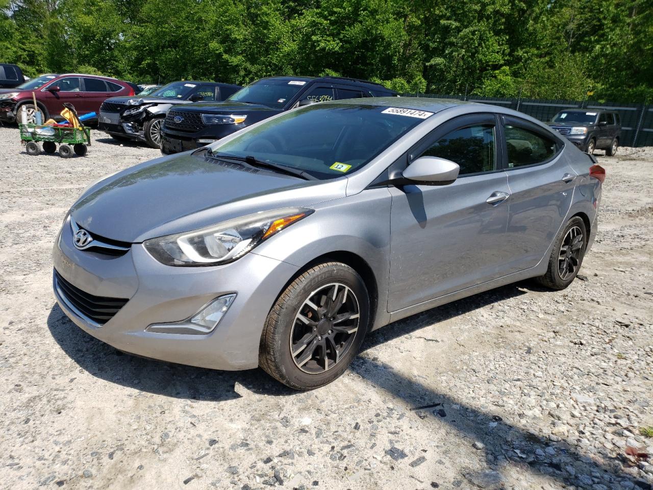 2014 Hyundai Elantra Se vin: KMHDH4AE5EU201562