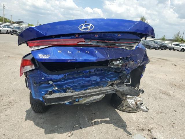 2022 Hyundai Elantra Se VIN: KMHLL4AG1NU327297 Lot: 54584354