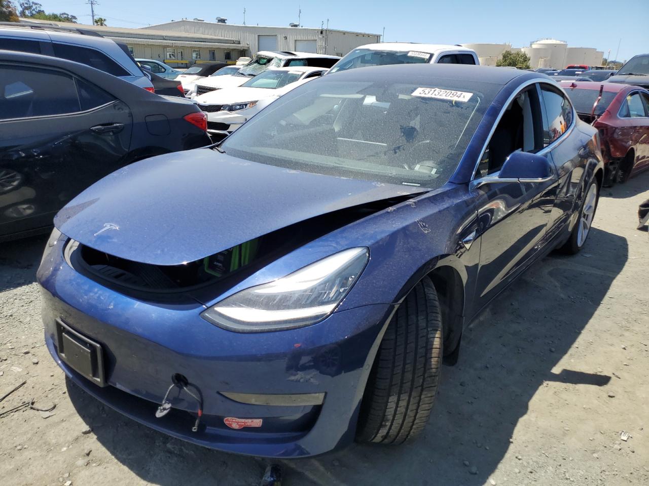 5YJ3E1EA4JF076443 2018 Tesla Model 3