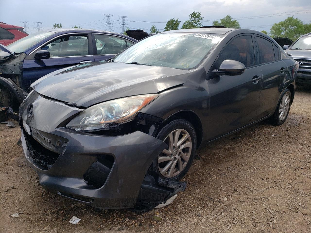 JM1BL1V79C1568399 2012 Mazda 3 I