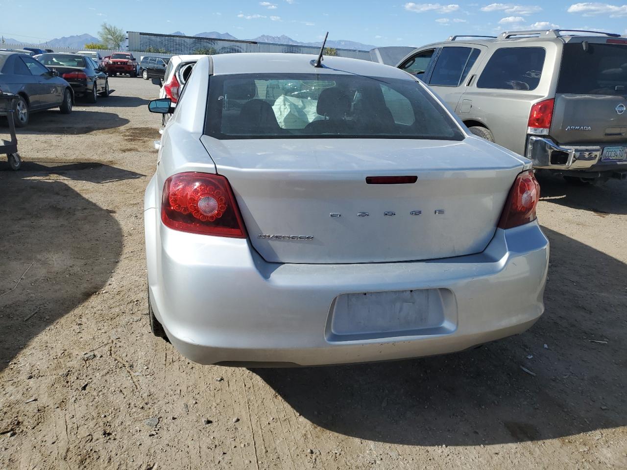 1C3CDZAB6CN252868 2012 Dodge Avenger Se