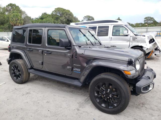 2021 Jeep Wrangler Unlimited Sahara 4Xe VIN: 1C4JJXP66MW776706 Lot: 54845194