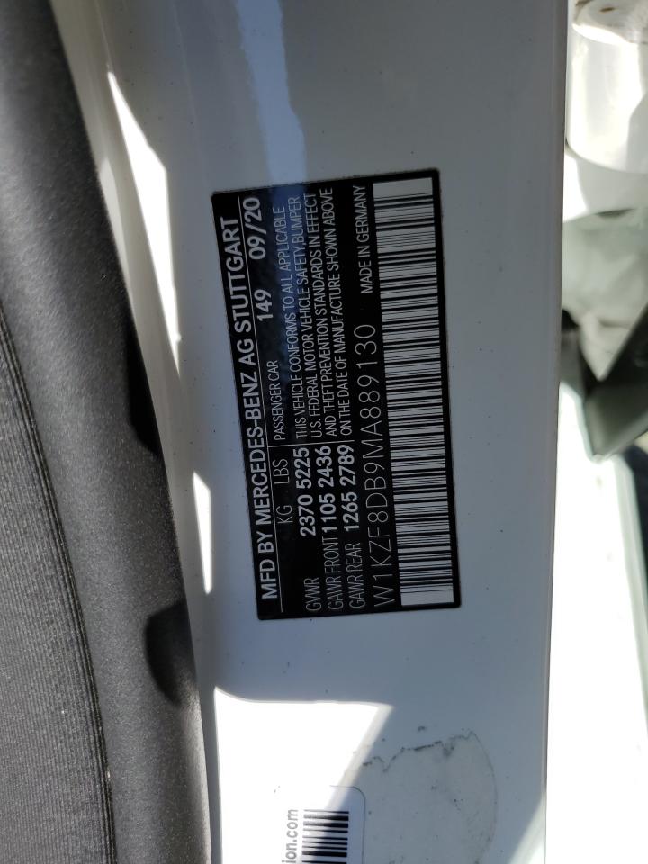 W1KZF8DB9MA889130 2021 Mercedes-Benz E 350