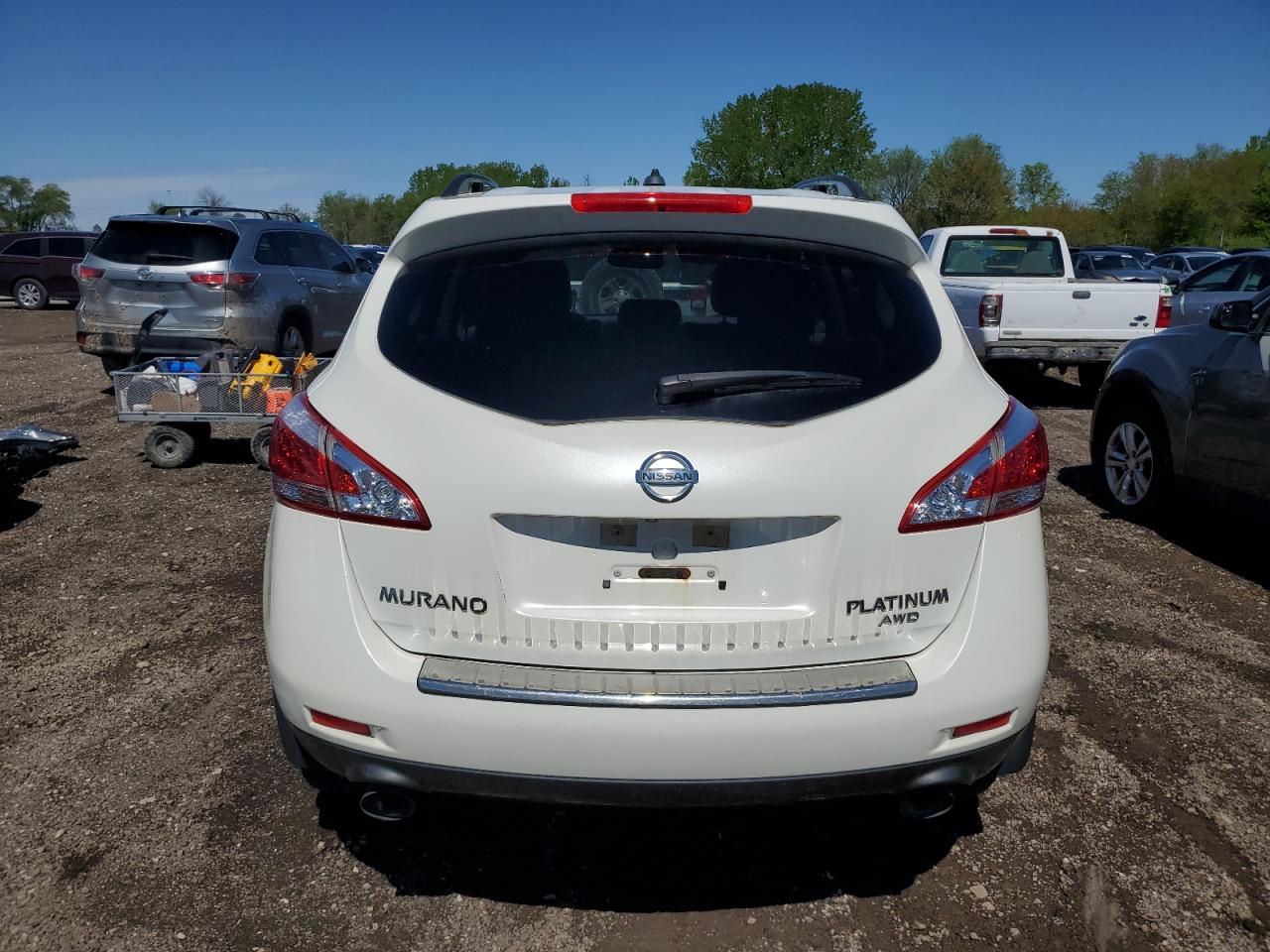 2012 Nissan Murano S vin: JN8AZ1MW5CW210601