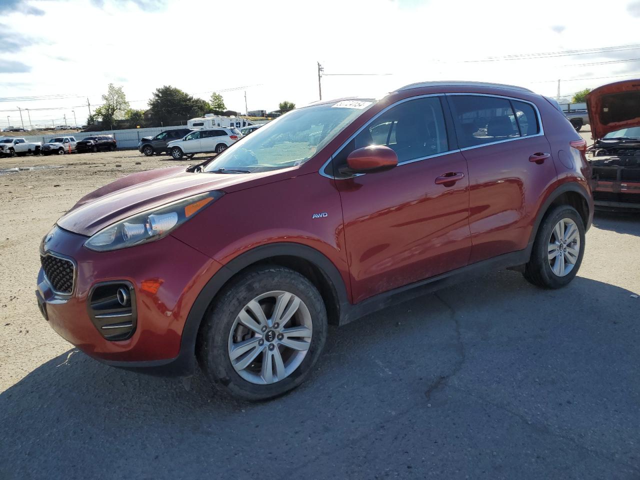 2017 Kia Sportage Lx vin: KNDPMCAC0H7074888